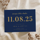 Search for navy save the dates Elegant