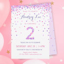 Search for 2 year old girl birthday invitations Pink