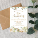 Search for green leaves wedding anniversary invitations Couple