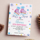 Search for ice skating birthday invitations Rainbow