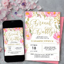 Search for brunch and bubbly bridal shower invitations Floral