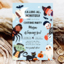 Search for halloween costume birthday invitations Spooktacular
