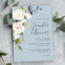 Search for blue hydrangea wedding invitations Elegant