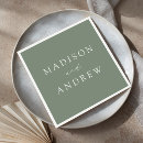 Search for sage green napkins Calligraphy script