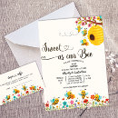 Search for bee happy invitations Sweet as can bee