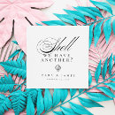Search for shell napkins Rehearsal dinner