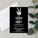 Search for funny hen party invitations Black and white