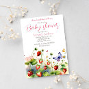 Search for border baby girl shower invitations Watercolor