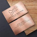 Search for metallic business cards Modern