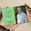 Search for green 50th birthday invitations Trendy
