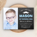 Search for little man 1st birthday invitations Gentleman