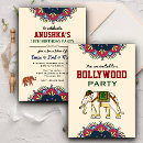 Search for bollywood birthday invitations Asian