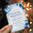 Search for brunch baby boy shower invitations Blue