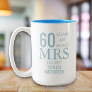 Search for 60th wedding anniversary mugs Sixty