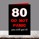 Search for funny 80th birthday cards Humourous