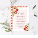 Search for apple baby shower invitations Apple of my eye