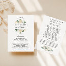 Search for green gold wedding programmes Elegant