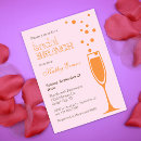 Search for champagne breakfast invitations Pink