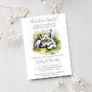 Search for wolf baby shower invitations Watercolor