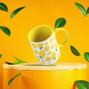 Search for lemon pattern mugs Yellow