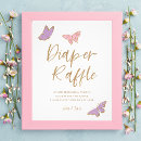 Search for butterfly baby shower diaper raffle Purple