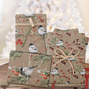 Search for black and red christmas wrapping paper Rustic