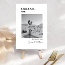 Search for collage table cards Black and white