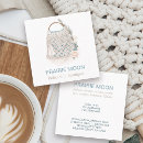 Search for bag business cards Watercolor