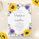 Search for purple sunflower weddings Eucalyptus