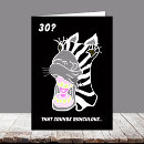 Search for funny 30 birthday cards Humour