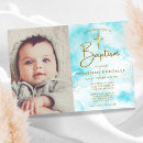 Search for blue and gold christening invitations Gender neutral