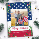 Search for military photo christmas cards Stars and stripes
