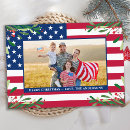 Search for patriotic photo christmas cards Veteran