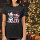 Search for bulldog christmas tshirts Merry woofmas