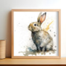 Search for cute rabbits posters Baby shower