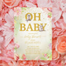 Search for kitten baby shower invitations Floral