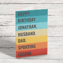 Search for sports birthday cards Fun