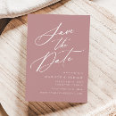 Search for dusty rose save the dates Simple