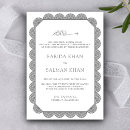 Search for lace border wedding invitations Nikah