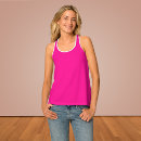 Search for on pink all over print womens tank tops trendy