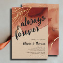 Search for forever invitations Watercolor