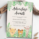 Search for baby tiger invitations Wild animals