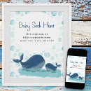Search for whale baby shower posters Whimsical