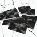 Search for textured business cards Black