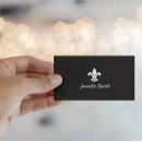 Search for fleur de lis business cards Symbol