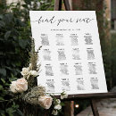 Search for chic wedding seating charts Find your seat