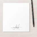 Search for office notepads Initials
