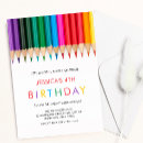 Search for arts and crafts party invitations Drawing