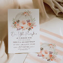 Search for peach birthday invitations Garden party