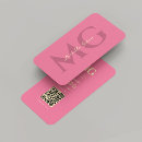 Search for cosmetologist business cards Pink